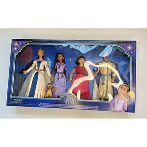 Disney Wish Doll Pack - Asha, Dahlia, Queen Amaya, & King Magnifico – NEW
